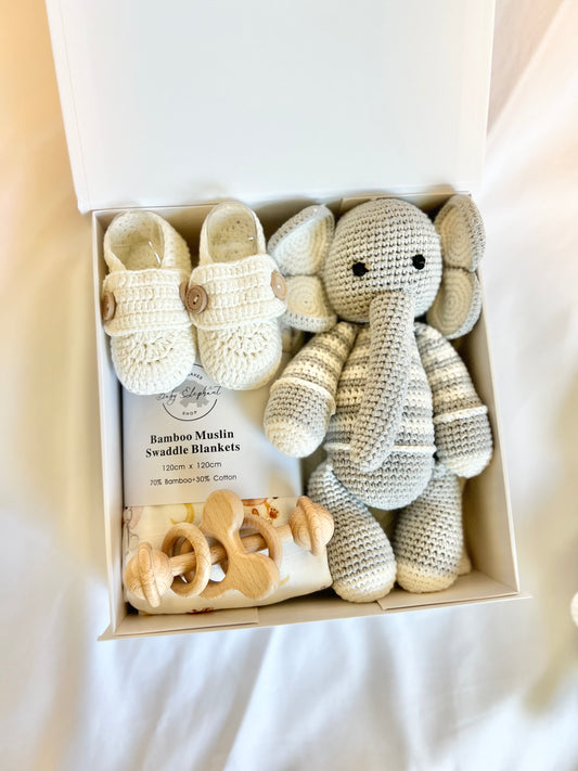 Elli the Elephant Homecoming Gift Set/ Baby Gift Set