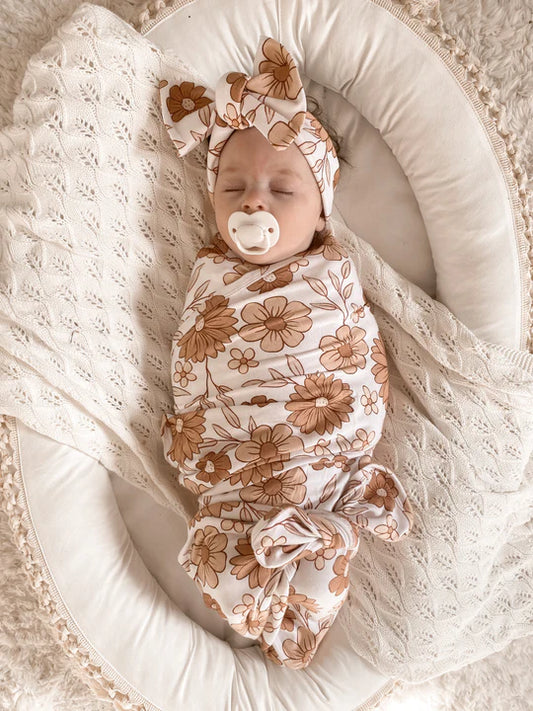 Little B's Swaddle ~ Blossom
