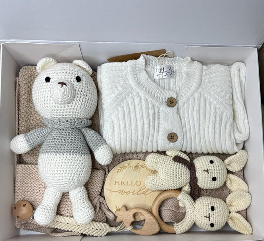 Boho Neutral Gift Set/ Baby Gift Set/ Newborn Baby Gift Set