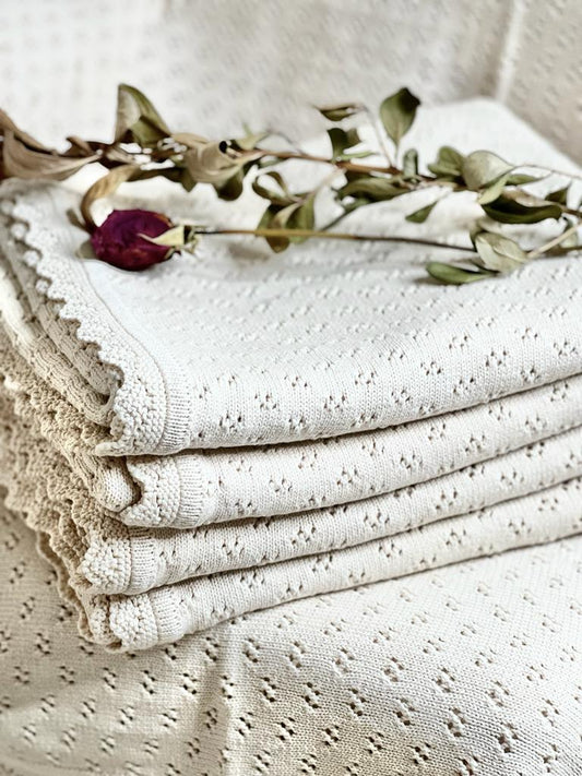 Knit Heirloom Blanket - Timeless Elegance for Generations