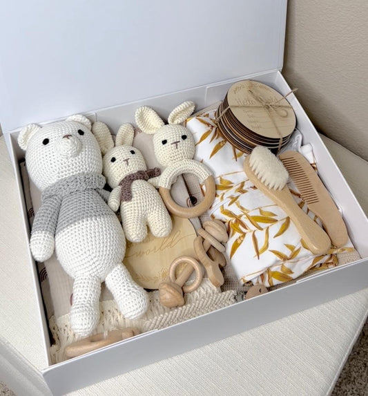 Ultimate Boho Baby Gift Set/ Newborn Baby Gift Set/ Baby Shower Gift Set
